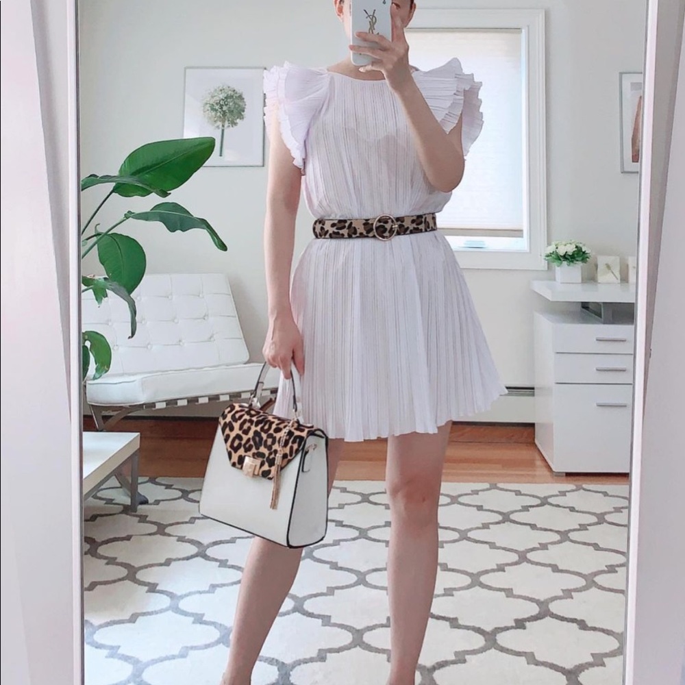 Zara pleated dress bloggers favorite - Picture 3 of 13